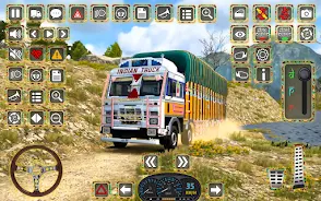 Offroad Cargo Truck Driving 3D Zrzut ekranu 1