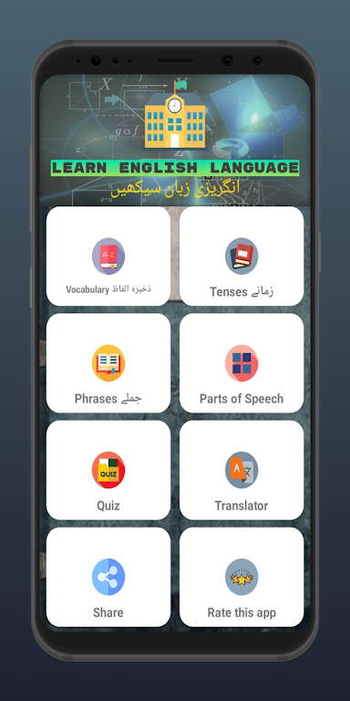 Learn English in Urdu Captura de tela 1