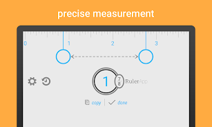 Ruler App: Measure centimeters Screenshot 1