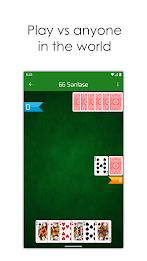 66 Online - Santase Card Game Captura de pantalla 0