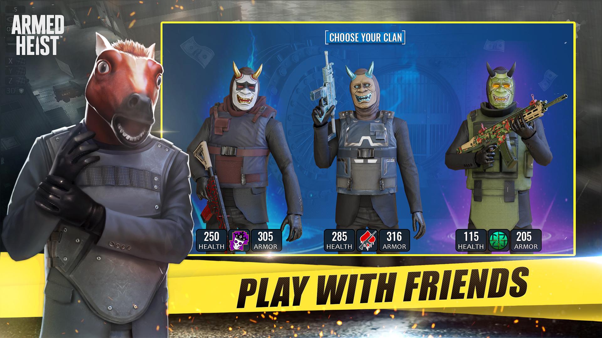 Armed Heist: TPS-Shooter Screenshot 1