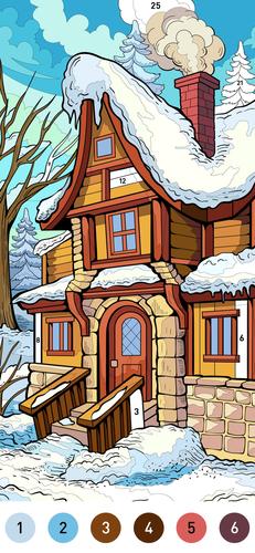 Dream Home Coloring book Tangkapan skrin 0