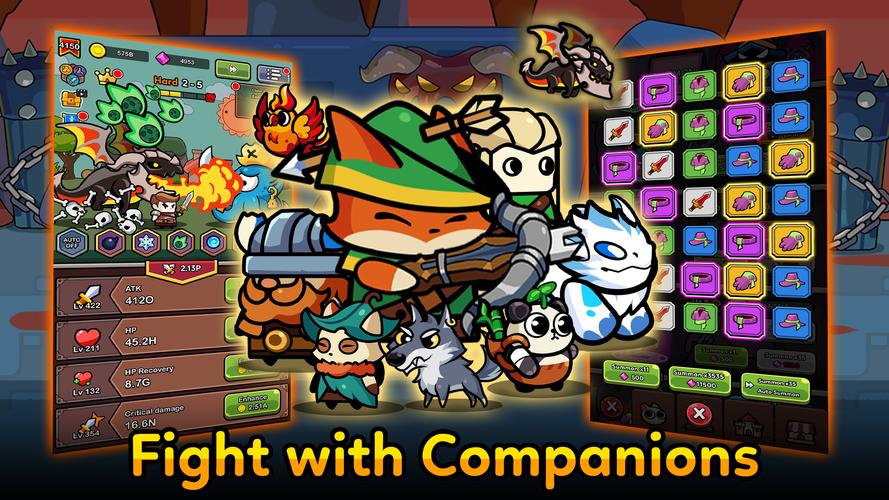 Hunter Empire: Idle Adventure 스크린샷 3