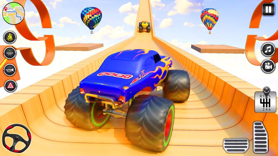 Monster Truck Simulator Games Ekran Görüntüsü 1