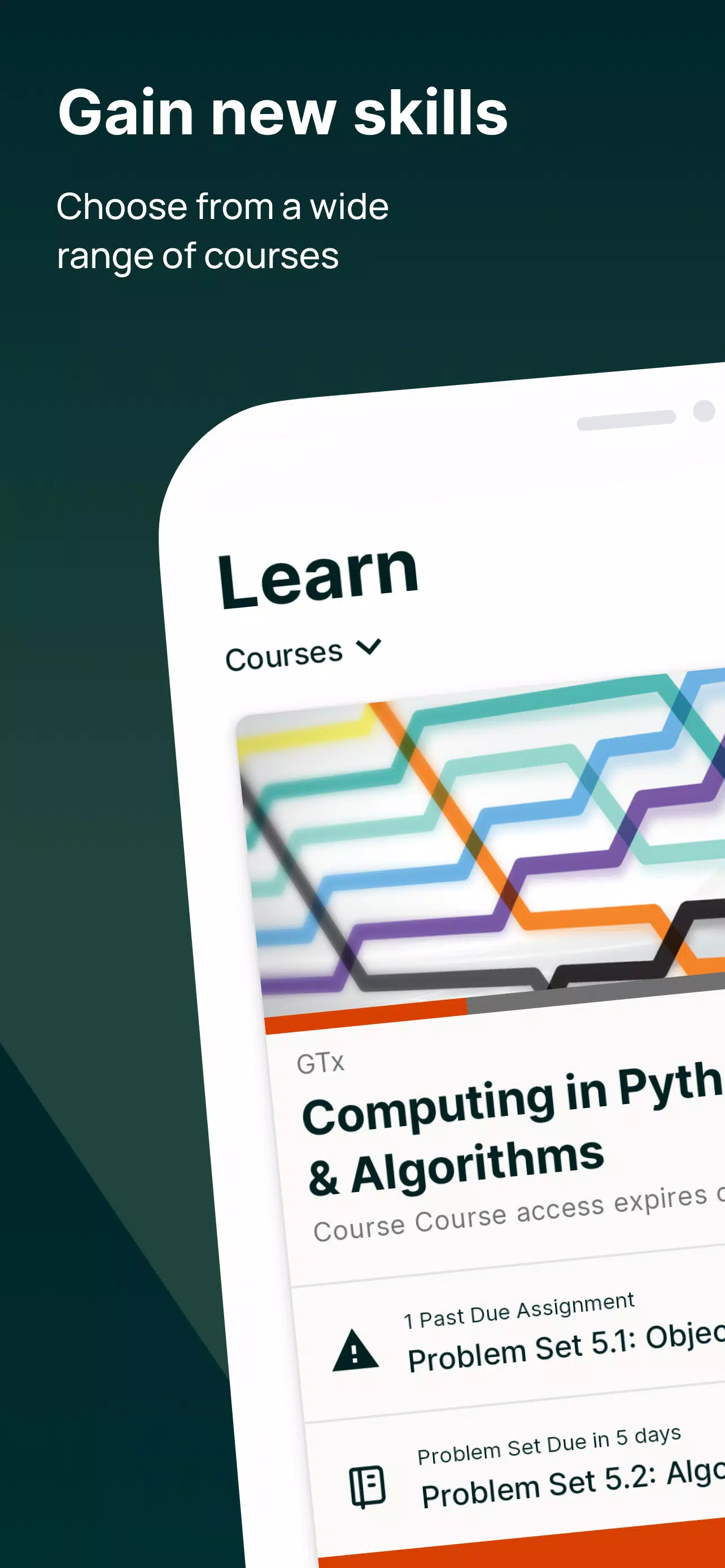 EdX Educação - Cursos online Captura de tela 1