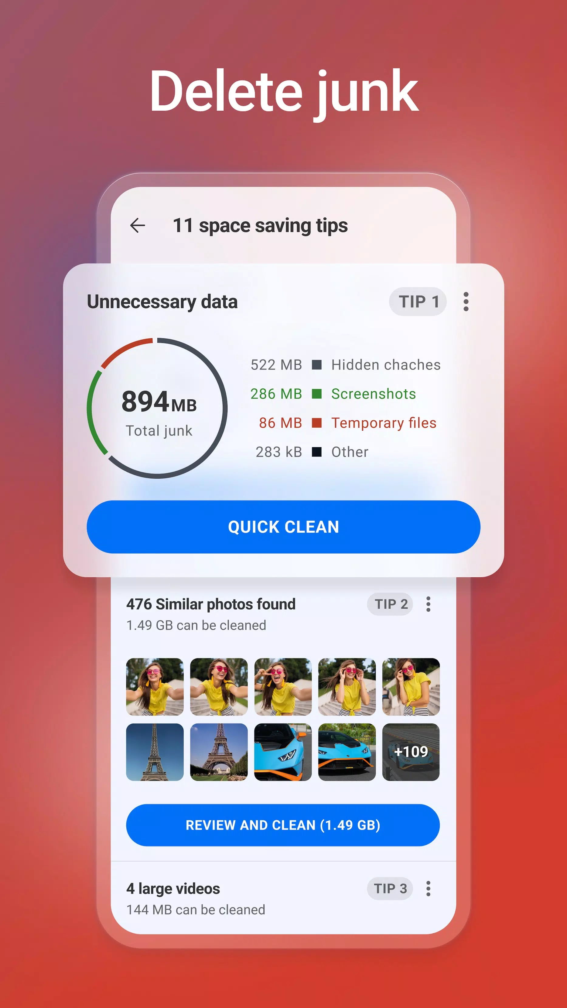 CCleaner ภาพหน้าจอ 2