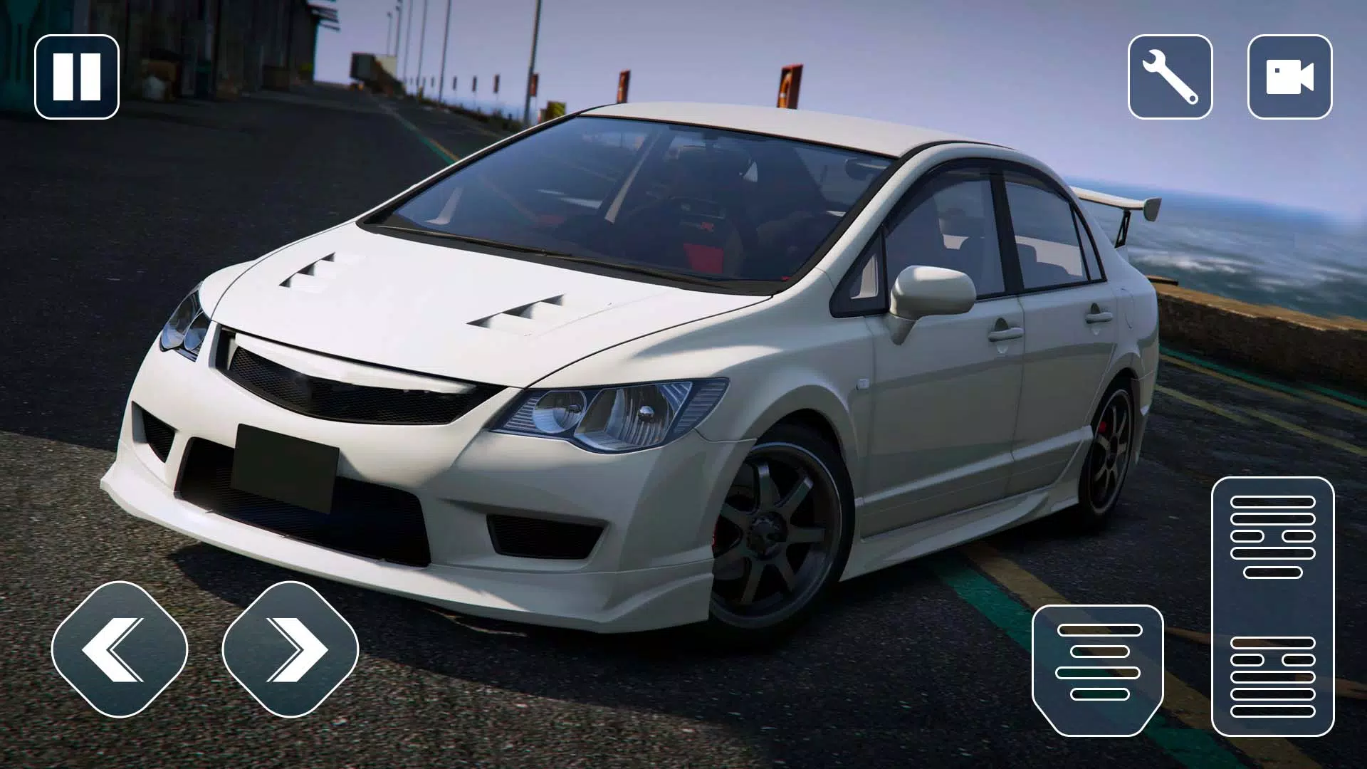 Furious Civic Car City Race應用截圖第2張