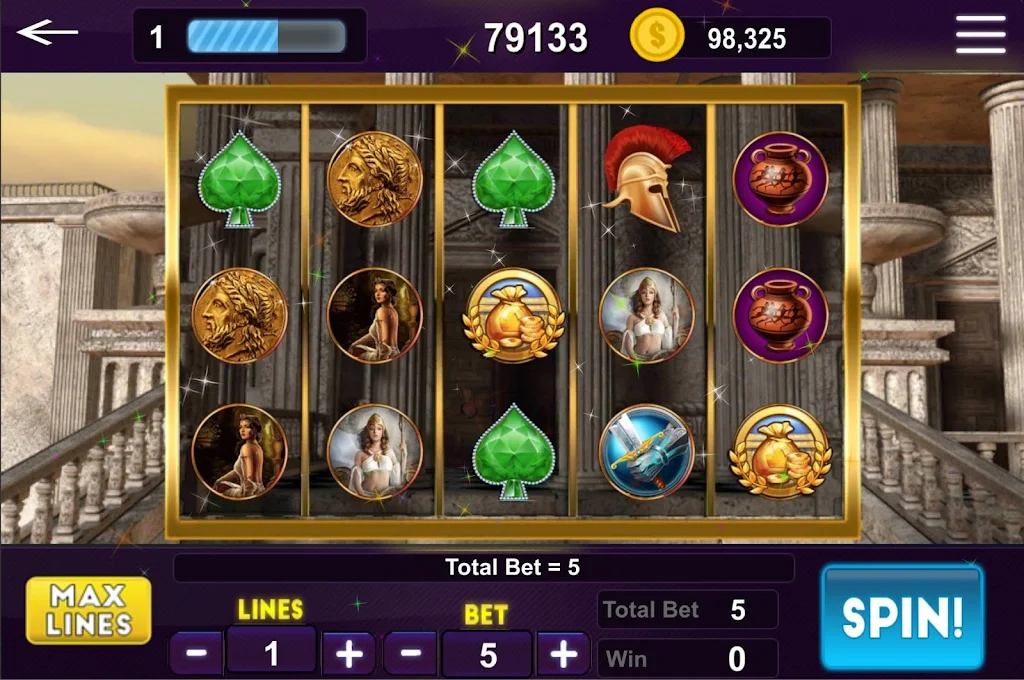 Olympus Slots - Zeus Golden Slot Machine应用截图第0张