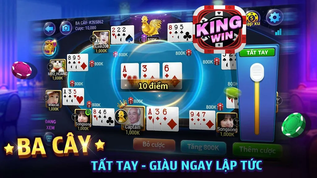 Game danh bai doi thuong King Win Capture d'écran 1