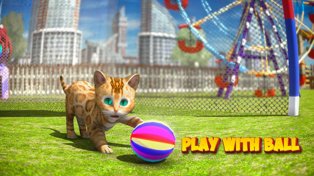 Kitten Game Pet Cat Simulator Zrzut ekranu 3