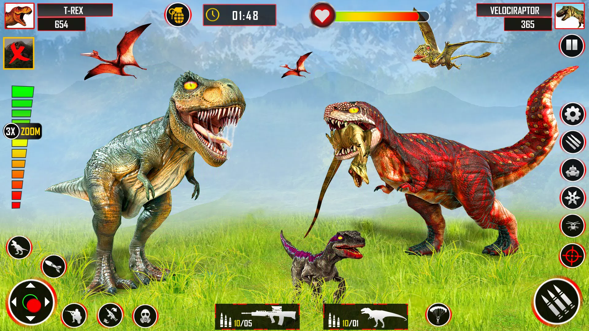 Wild Dino Hunting - Gun Games Скриншот 3