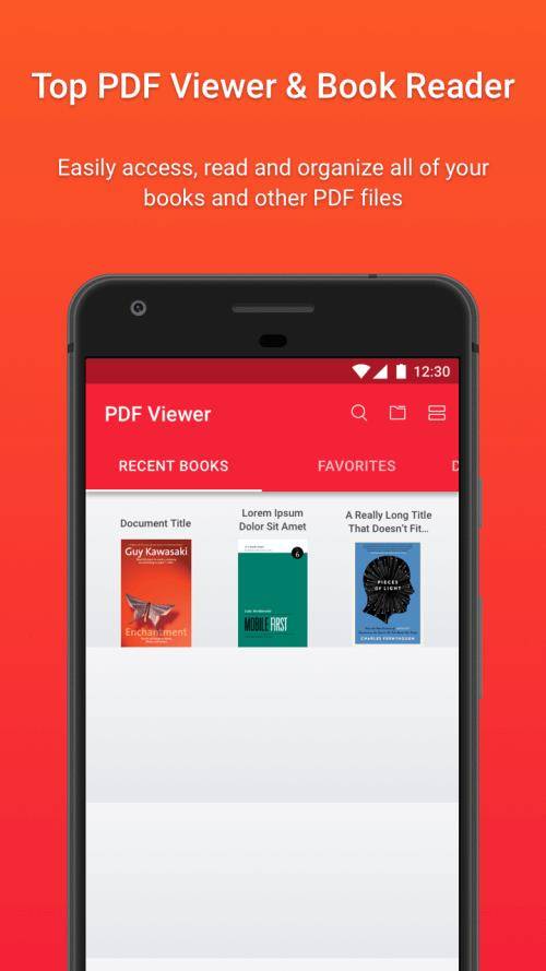 PDF Viewer & Book Reader Скриншот 0