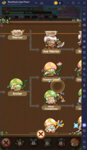 Legend of Mushroom Archer Evolution