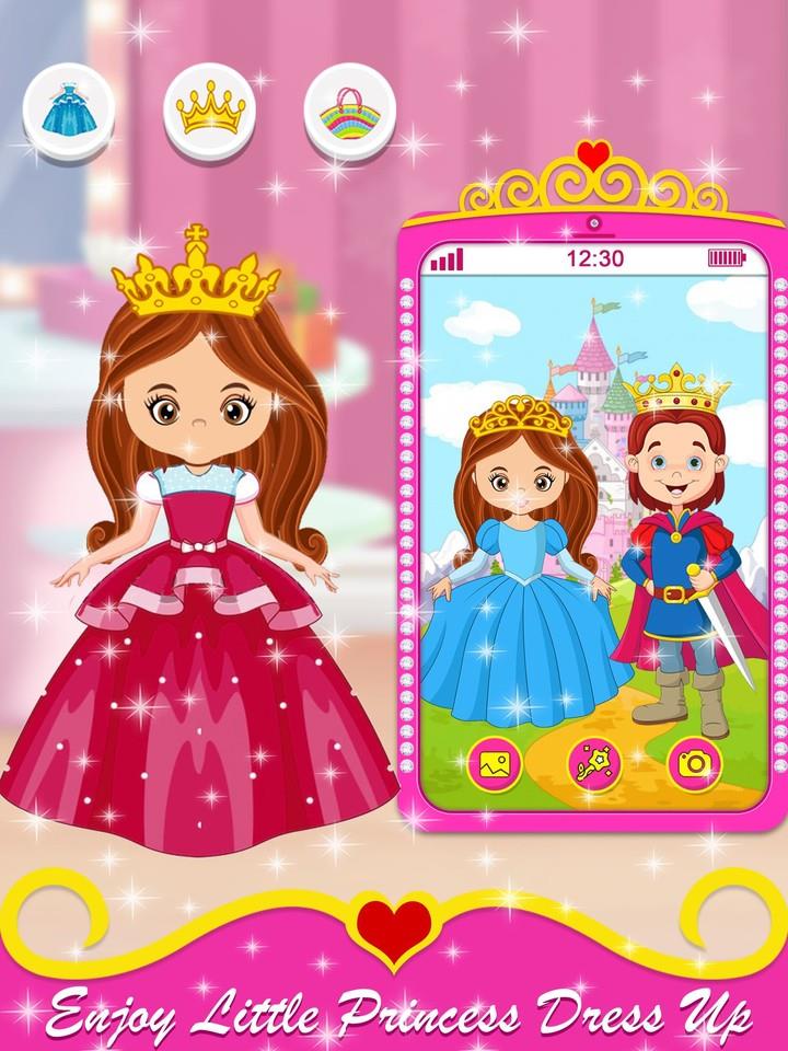 Princess Baby Phone Games Ekran Görüntüsü 2