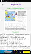 Tieng Anh Lop 9 - English 9 ภาพหน้าจอ 2