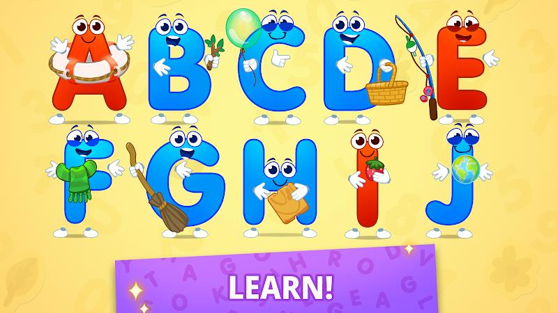 ABC kids! Alphabet, letters Tangkapan skrin 2