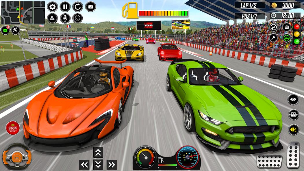 Car Racing Games 3D: Car Games Mod Captura de tela 2