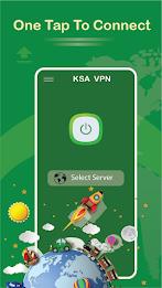 KSA VPN-Saudi Arabia VPN Proxy Ekran Görüntüsü 1