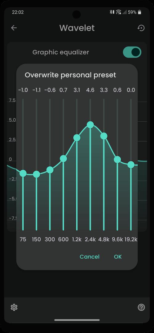 Wavelet Schermafbeelding 2