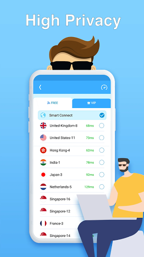 Super Master VPN Secure Proxy Screenshot 3