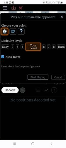 DecodeChess Скриншот 1