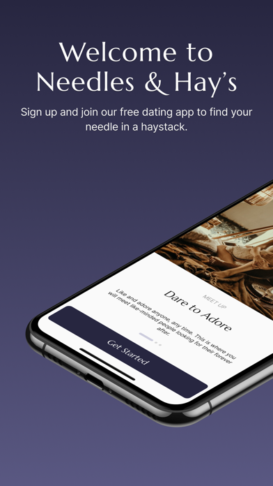 Needles and Hays Dating App Скриншот 0