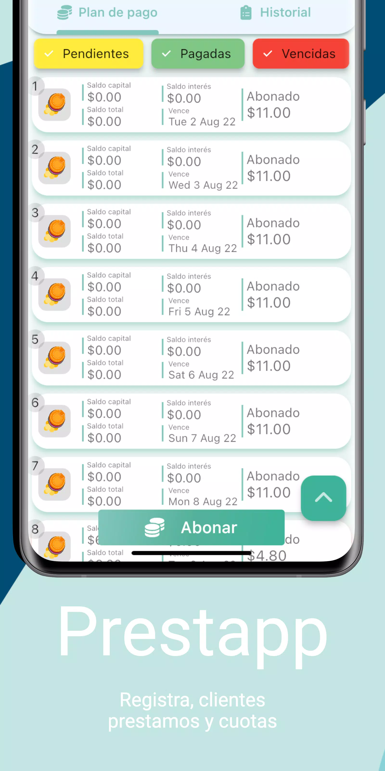 Collection Manager - Prestapp ภาพหน้าจอ 0
