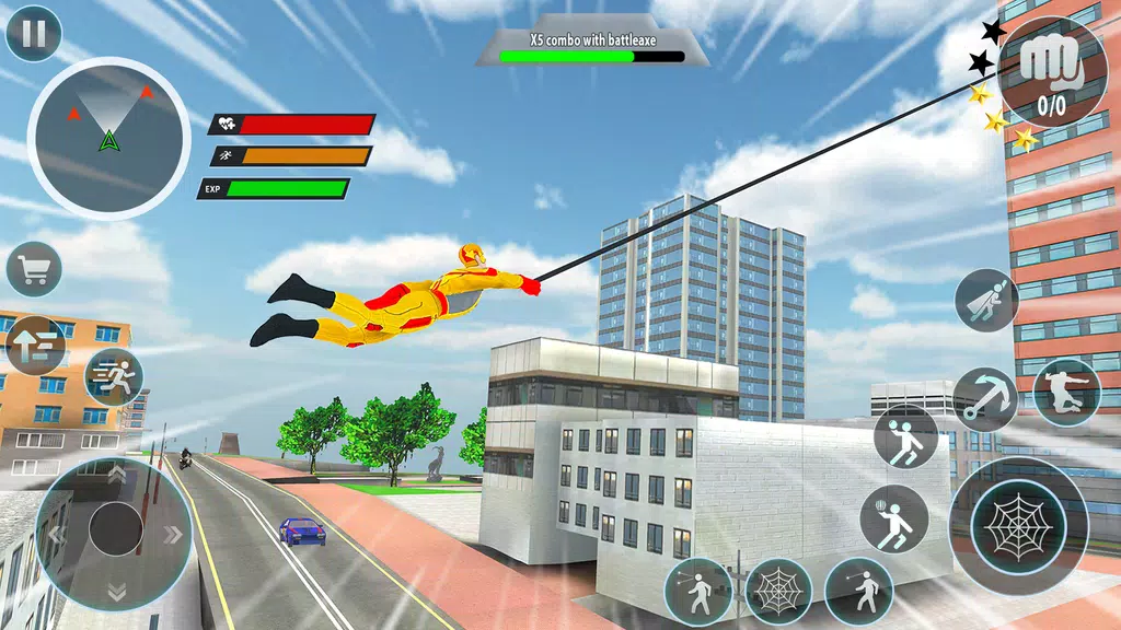 Police Robot Rope Hero Game 3d应用截图第2张