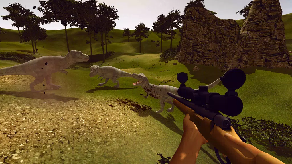 Dino Down: A Sniper's Odyssey Screenshot 2