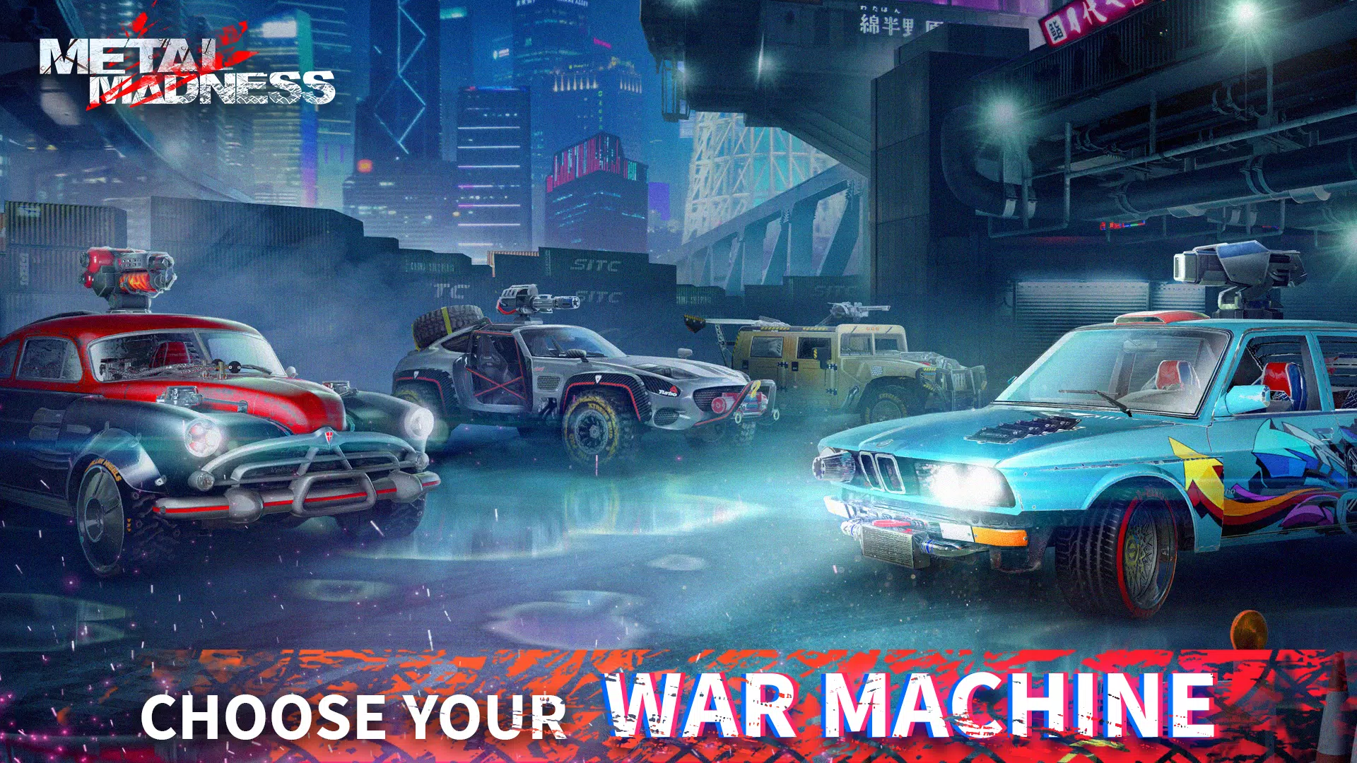 METAL MADNESS PvP: Car Shooter Ảnh chụp màn hình 3