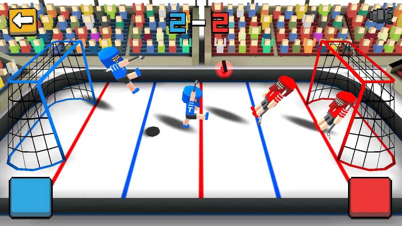 Cubic Hockey 3D Schermafbeelding 3