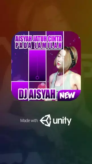 Piano Tiles DJ Aisyah Jamilah Captura de tela 0