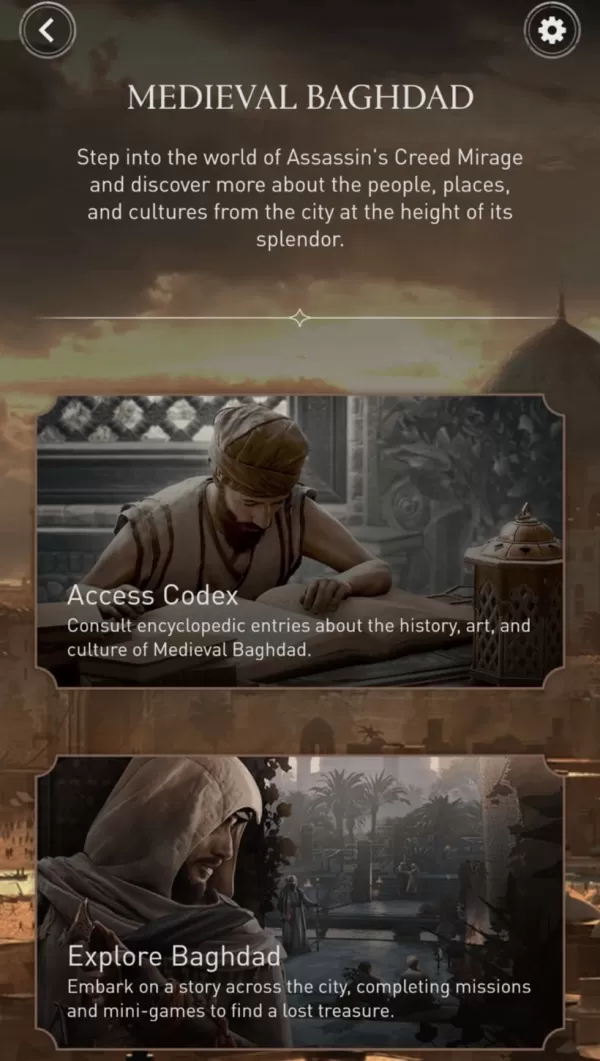 Two assassin characters making pivotal choices