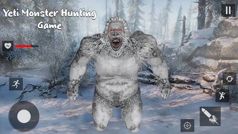 Bigfoot Yeti Hunt & Survival Ekran Görüntüsü 2