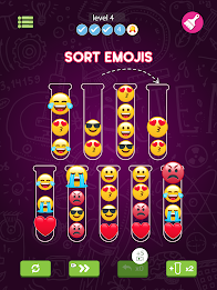 Emoji Sort: Sorting Games Screenshot 0