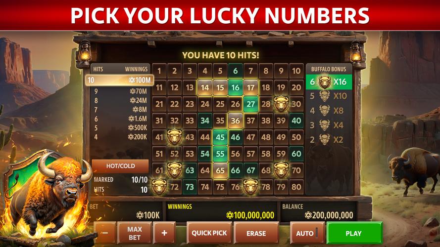 Vegas Keno by Pokerist Capture d'écran 2