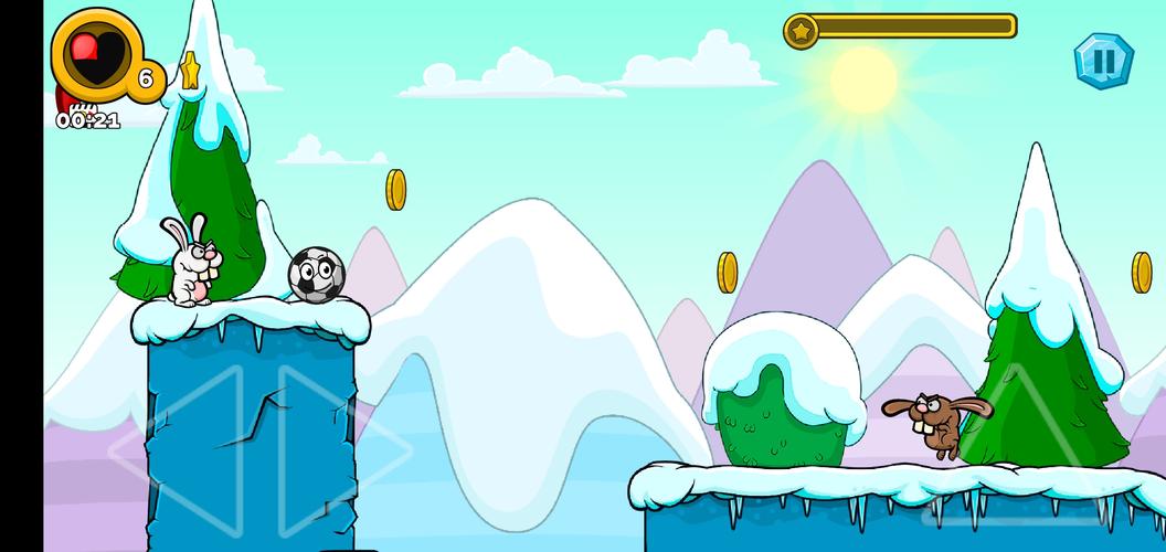 Runner ball 3: winter game应用截图第1张