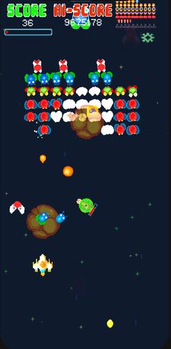 Galaxiga Retro Arcade Action Screenshot 1