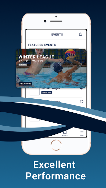 Schermata IH Sports App 1