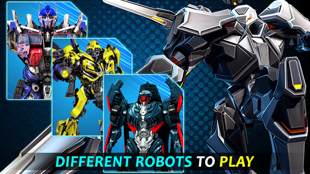 Futuristic Robot City Fighting 3D Game Zrzut ekranu 2