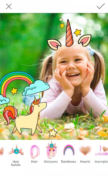 Unicorn Photo Editor स्क्रीनशॉट 3