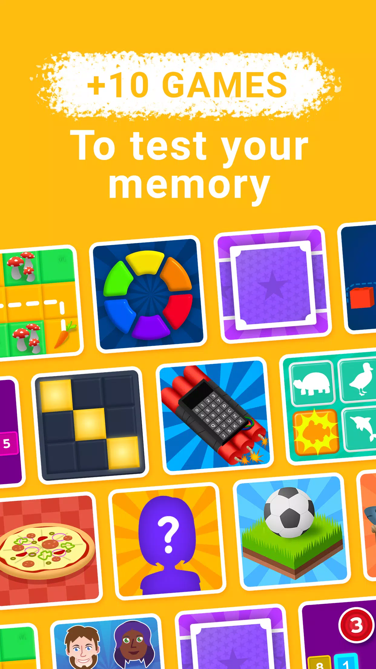 Train your Brain. Memory Games Captura de tela 1