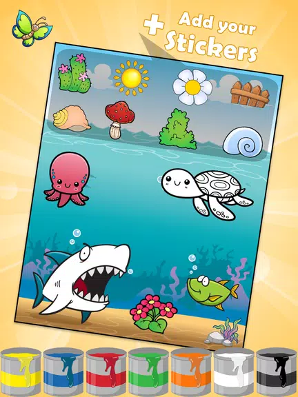 Coloring Games: Color Animals ภาพหน้าจอ 3