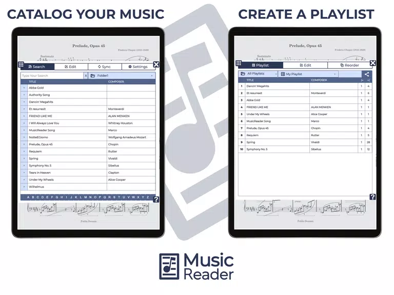 Schermata MusicReader 2