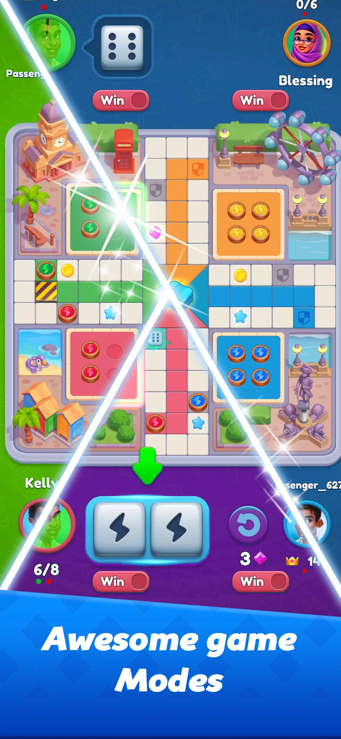 Ludo Blitz Capture d'écran 2