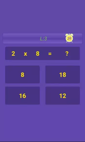 Multiplication Table: Math Zrzut ekranu 2