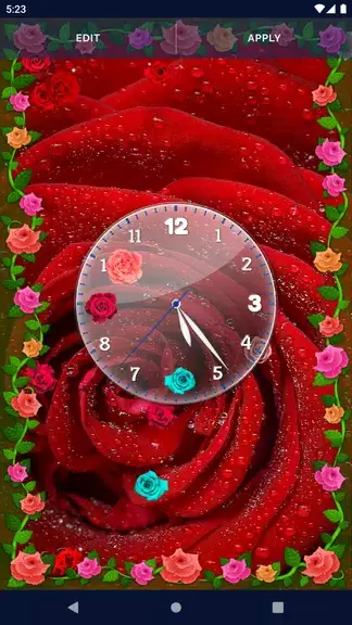 Red Rose 4K Live Wallpaper Captura de pantalla 2