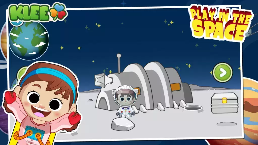 Play city SPACE Game for kids Capture d'écran 0