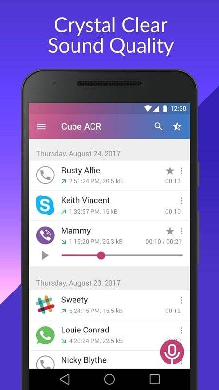 Call Recorder – Cube ACR স্ক্রিনশট 0