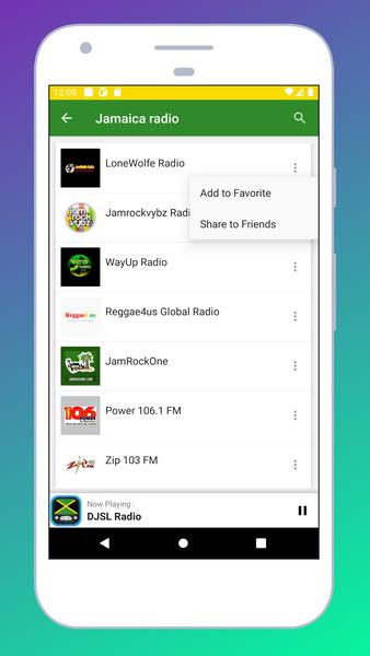 Radio Jamaica Tangkapan skrin 3